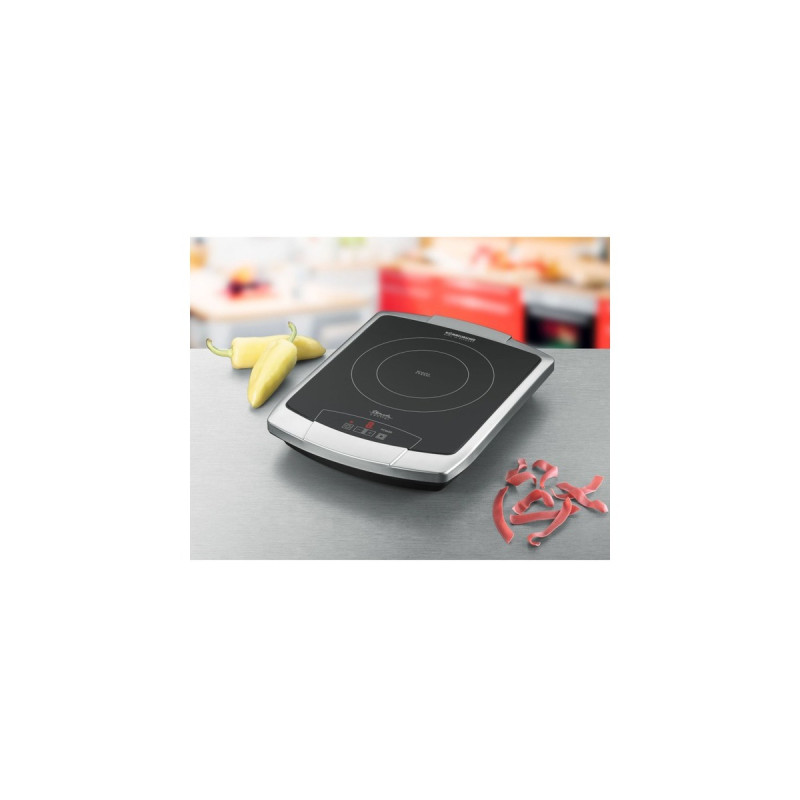 Rommelsbacher Einzelkochtafel CT 2203/TC, Kochplatte(edelstahl)