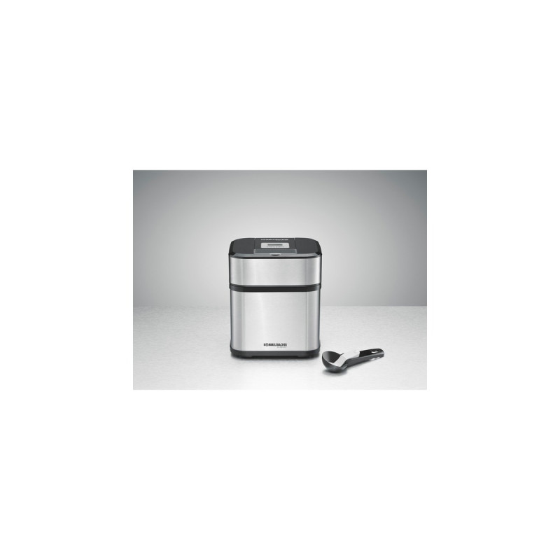 Rommelsbacher Eismaschine IM 12 Kurt(edelstahl/schwarz)