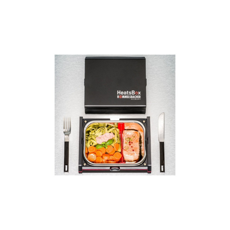 Rommelsbacher Elektrische Lunch-Box HB 100 HeatsBox(schwarz, 100 Watt)