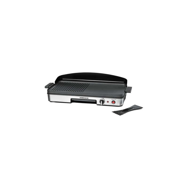 Rommelsbacher Elektrogrill BBQ 2003(schwarz/edelstahl, 1.900 Watt)