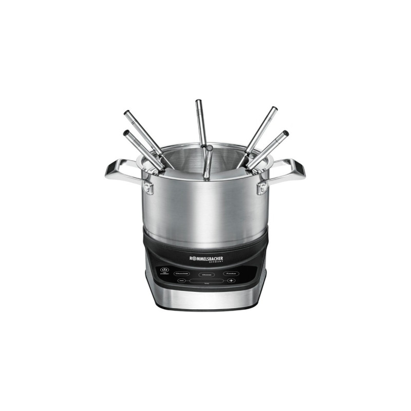 Rommelsbacher Fondue Set F 1200(edelstahl/schwarz)