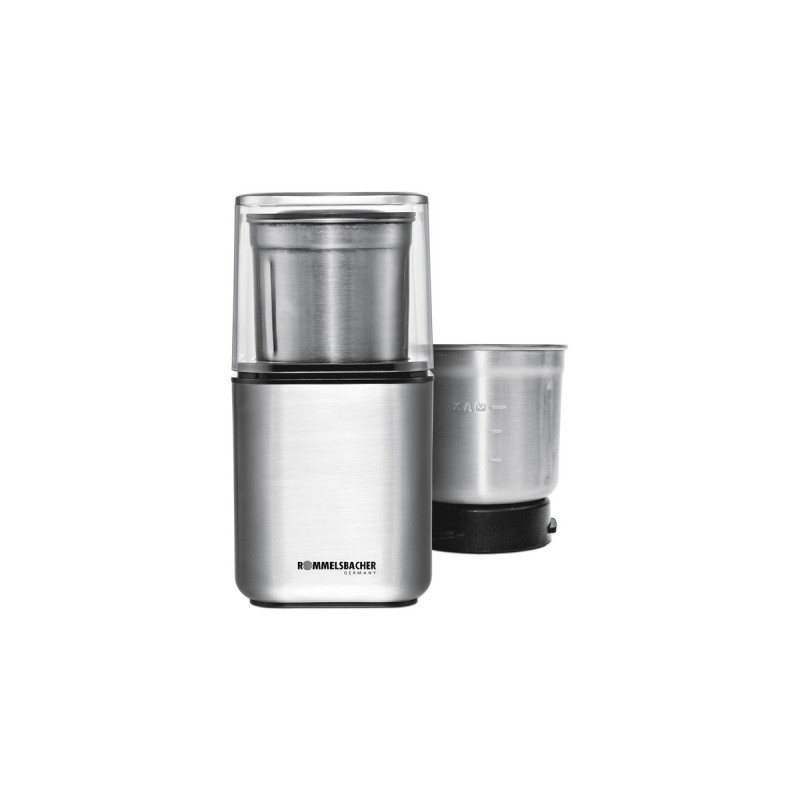 Rommelsbacher Gewürz- & Kaffeemühle EGK 200(edelstahl, 200 Watt)