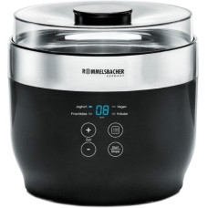 Rommelsbacher JG 80 "Jona", Joghurtbereiter(schwarz/edelstahl)