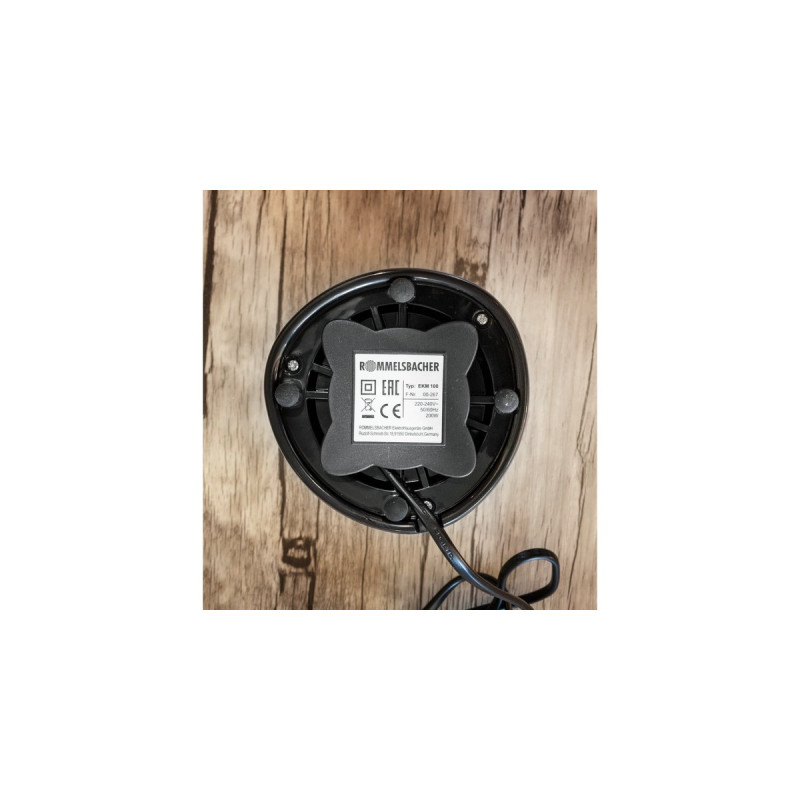 Rommelsbacher Kaffeemühle EKM 100(edelstahl/schwarz, 200 Watt)