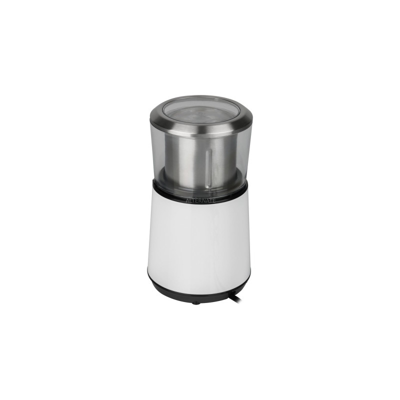 Rommelsbacher Kaffeemühle EKM 125(weiß/edelstahl, 200 Watt)