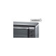 Rommelsbacher Kleinbackofen mit Umluft BG 1055/E, Mini-Backofen(silber/schwarz, Retail)