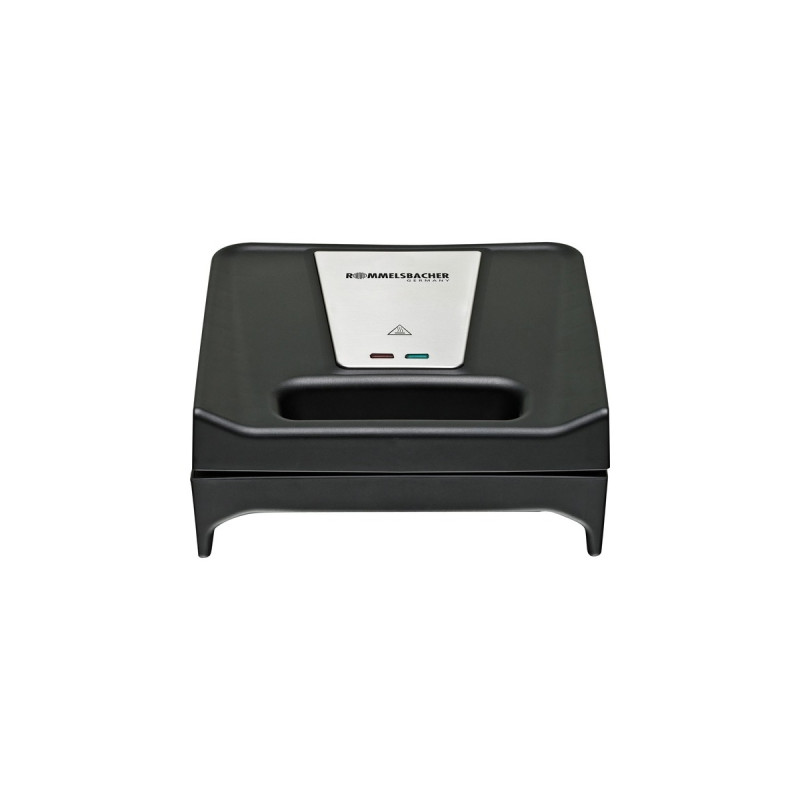 Rommelsbacher Multi Toast & Grill SWG 700 3-in-1 Max, Kontaktgrill(schwarz/edelstahl, 700 Watt, mit 3 Platten-Sets, Outlet)