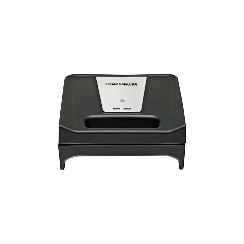 Rommelsbacher Multi Toast & Grill SWG 700 3-in-1 Max, Kontaktgrill(schwarz/edelstahl, 700 Watt, mit 3 Platten-Sets)