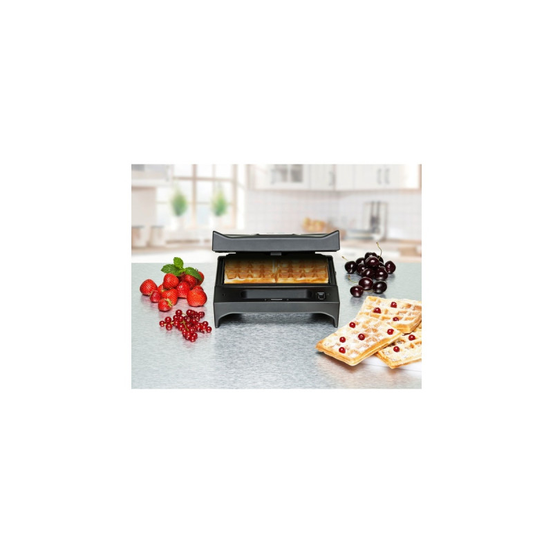 Rommelsbacher Multi Toast & Grill SWG 700 3-in-1 Max, Kontaktgrill(schwarz/edelstahl, 700 Watt, mit 3 Platten-Sets, Outlet)