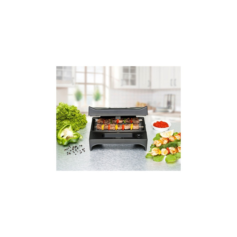 Rommelsbacher Multi Toast & Grill SWG 700 3-in-1 Max, Kontaktgrill(schwarz/edelstahl, 700 Watt, mit 3 Platten-Sets, Outlet)