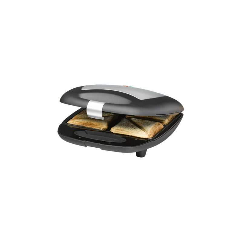 Rommelsbacher Sandwich Maker ST 1410, Sandwichmaker(edelstahl/schwarz)