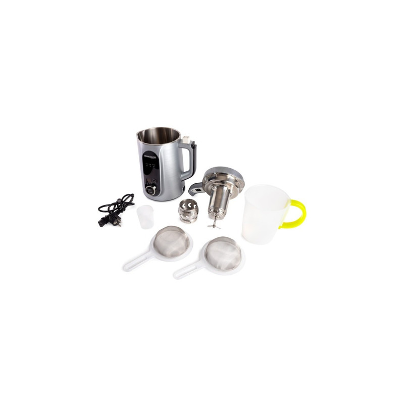 Rommelsbacher Suppen und Veggie Drink Bereiter SVD 1400 Vera, Wasserkocher(edelstahl/schwarz, 1,3 Liter)