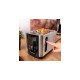 Rommelsbacher Toaster Sunny TO 850(edelstahl/schwarz, 800 Watt, für 2 Scheiben Toast)