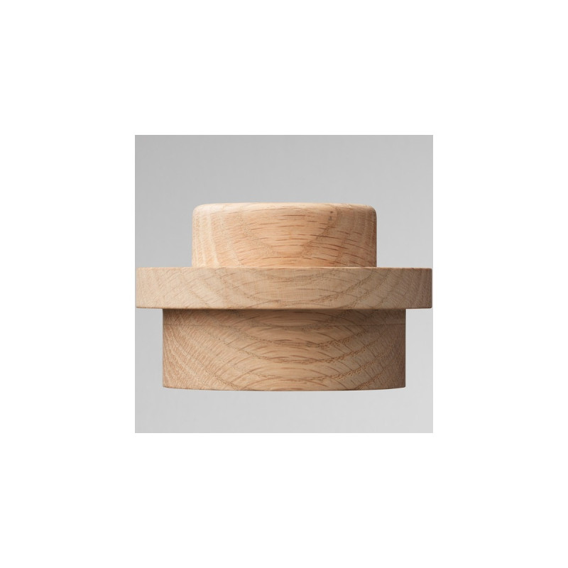 Room Copenhagen LEGO 1x1 Garderobe, 3er-Set 40160900, Wandhalterung(eiche, hell)