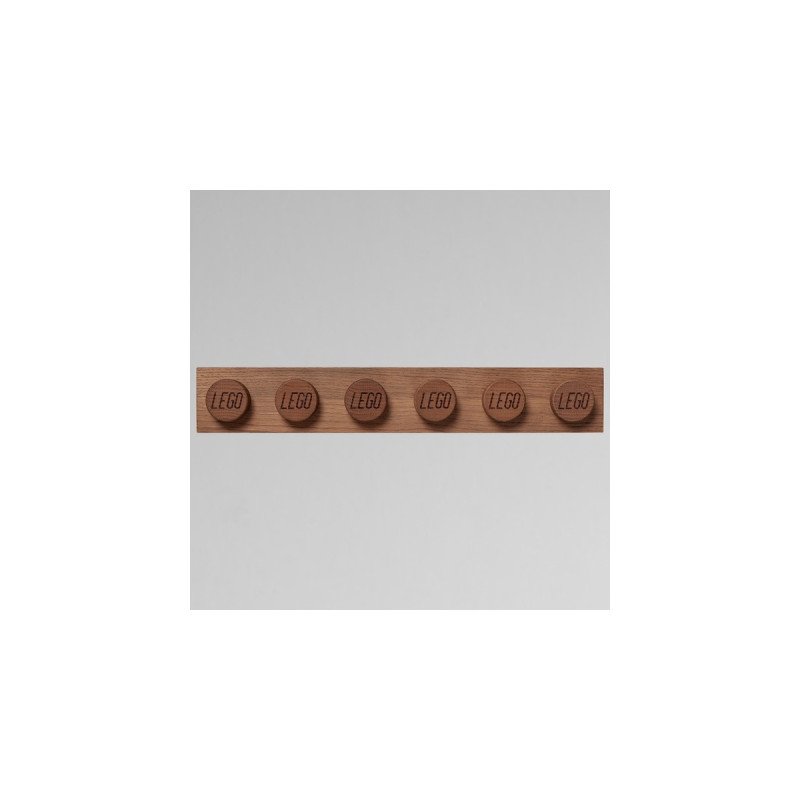 Room Copenhagen LEGO 1x6 Bücherregal 41120901(eiche, dunkel gebeizt)