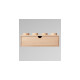 Room Copenhagen LEGO 2x4 Holz Schreibtischschublade, Aufbewahrungsbox(eiche, hell)