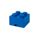Room Copenhagen LEGO Brick Drawer 4 blau, Aufbewahrungsbox(blau)