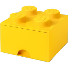Room Copenhagen LEGO Brick Drawer 4 gelb, Aufbewahrungsbox(gelb)