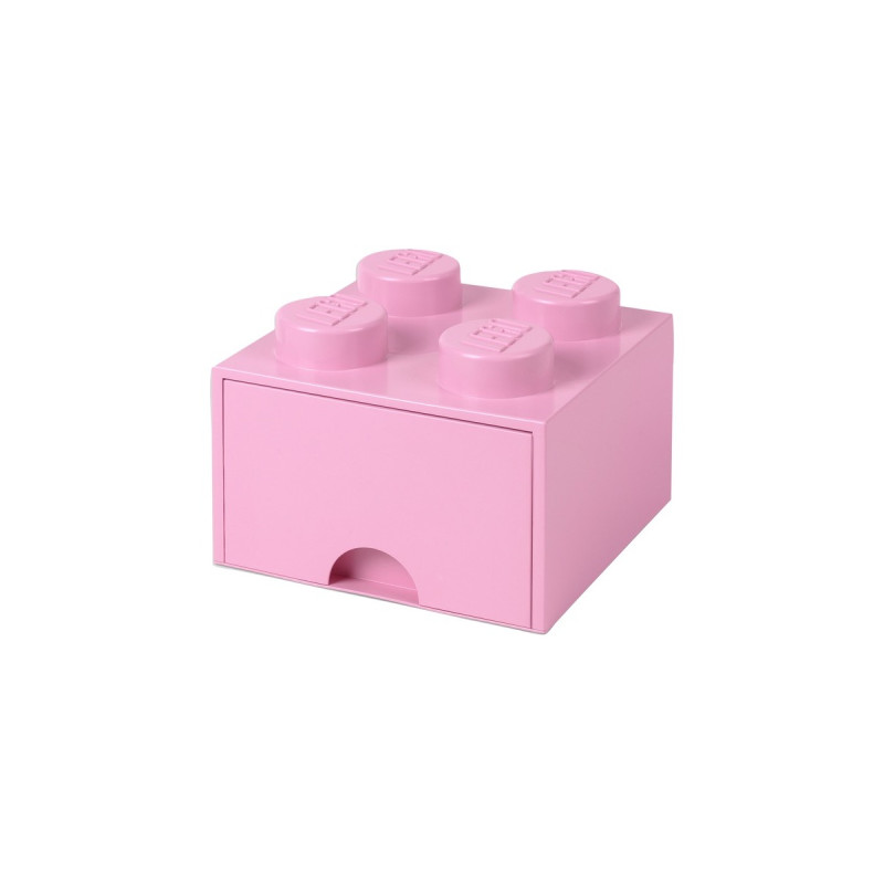 Room Copenhagen LEGO Brick Drawer 4 rosa, Aufbewahrungsbox(rosa)