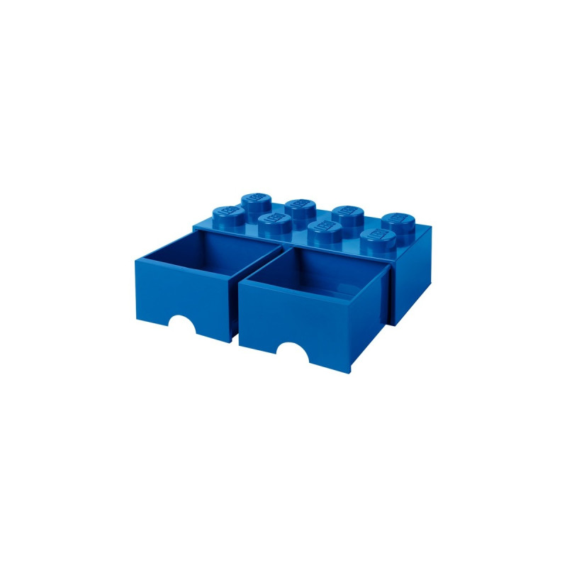 Room Copenhagen LEGO Brick Drawer 8 blau, Aufbewahrungsbox(blau)