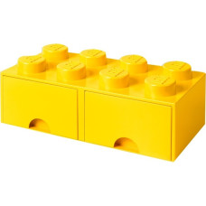 Room Copenhagen LEGO Brick Drawer 8 gelb, Aufbewahrungsbox(gelb)