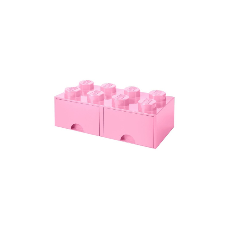 Room Copenhagen LEGO Brick Drawer 8 rosa, Aufbewahrungsbox(rosa)