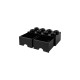 Room Copenhagen LEGO Brick Drawer 8 schwarz, Aufbewahrungsbox(schwarz)