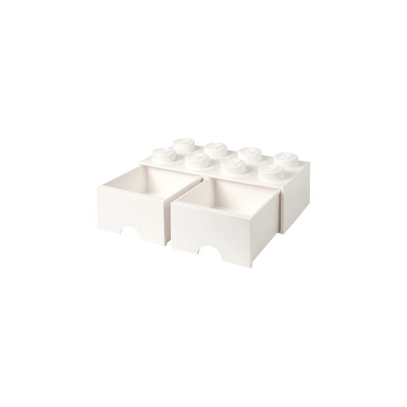 Room Copenhagen LEGO Brick Drawer 8 weiß, Aufbewahrungsbox(weiß)