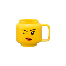 Room Copenhagen LEGO Keramiktasse Winking Girl, klein(gelb)