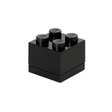 Room Copenhagen LEGO Mini Box 4, Lunch-Box(schwarz)