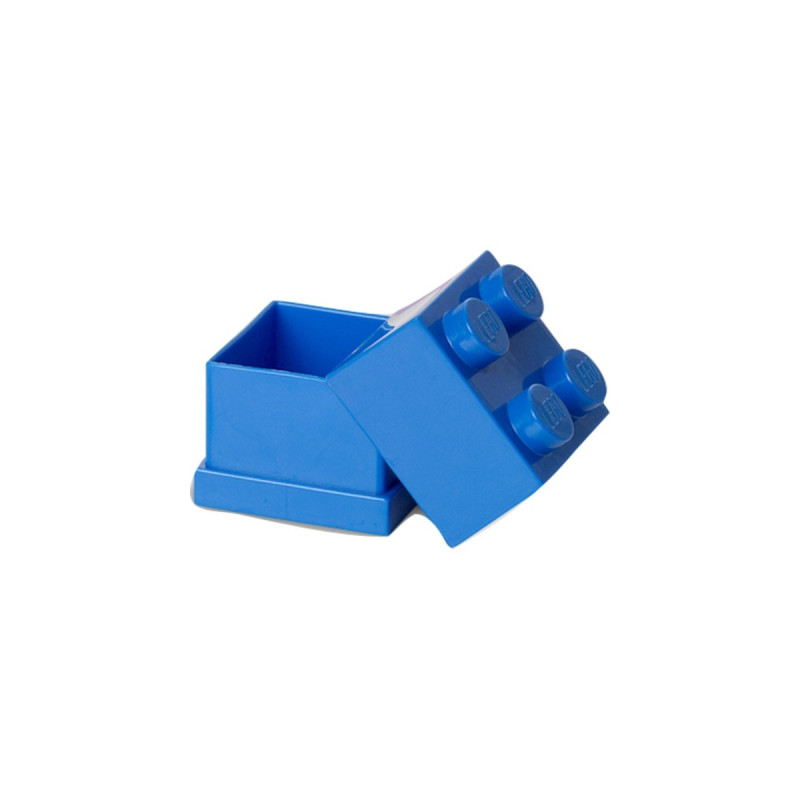 Room Copenhagen LEGO Mini Box 4 blau, Aufbewahrungsbox(blau)
