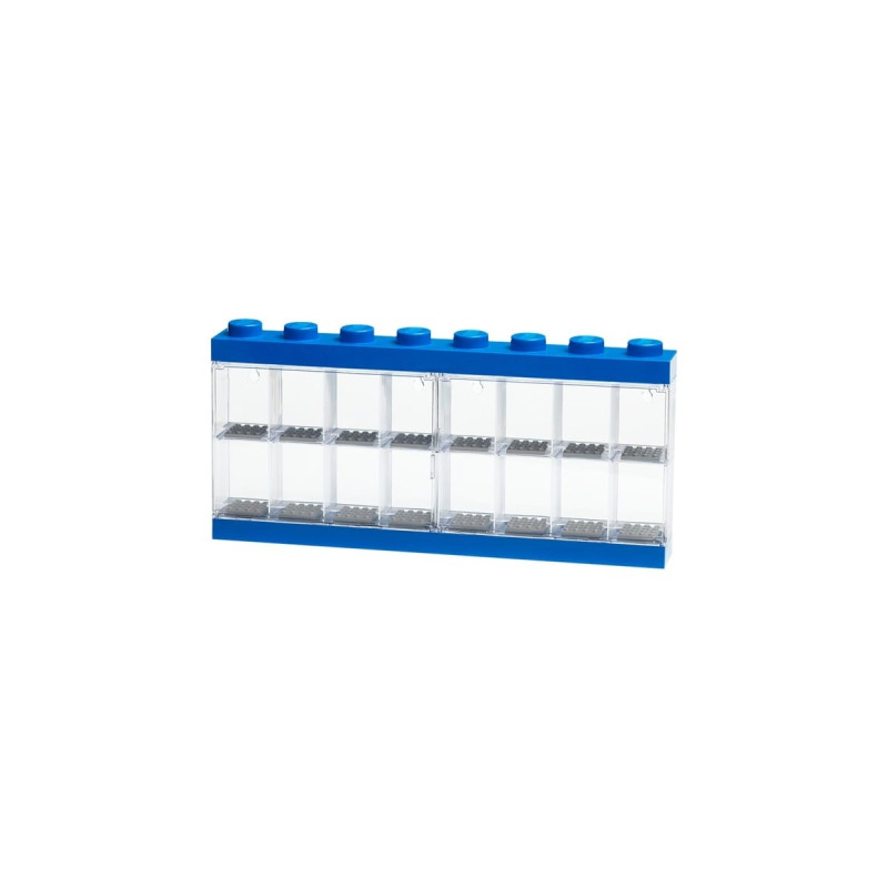 Room Copenhagen LEGO Minifiguren Display Case 16 , Aufbewahrungsbox(blau)