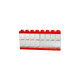 Room Copenhagen LEGO Minifiguren Display Case 16 rot, Aufbewahrungsbox(rot)