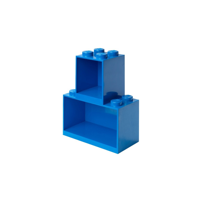 Room Copenhagen LEGO Regal Brick Shelf 8+4, Set 41171731(blau, 2 Regale)