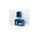 Room Copenhagen LEGO Regal Brick Shelf 8+4, Set 41171731(blau, 2 Regale)
