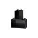 Room Copenhagen LEGO Regal Brick Shelf 8+4, Set 41171733(schwarz, 2 Regale)