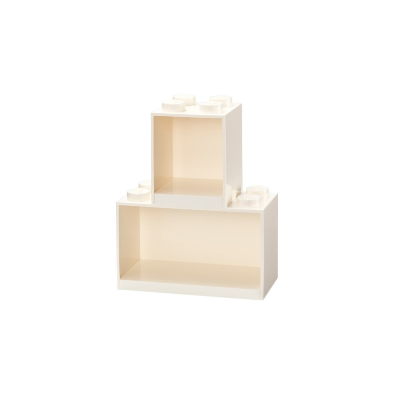 Room Copenhagen LEGO Regal Brick Shelf 8+4, Set 41171735(weiß, 2 Regale)