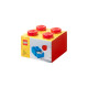 Room Copenhagen LEGO Schreibtischschublade 4, Aufbewahrungsbox(rot, Noppen)