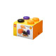 Room Copenhagen LEGO Speicherbaustein Multi Pack 3er, Aufbewahrungsbox(orange, Gr. S)