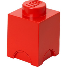 Room Copenhagen LEGO Storage Brick 1 rot, Aufbewahrungsbox(rot)
