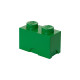 Room Copenhagen LEGO Storage Brick 2 grün, Aufbewahrungsbox(grün)