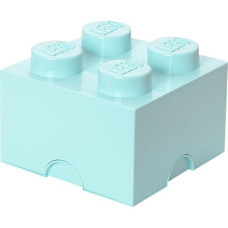 Room Copenhagen LEGO Storage Brick 4 aqua, Aufbewahrungsbox(blau)