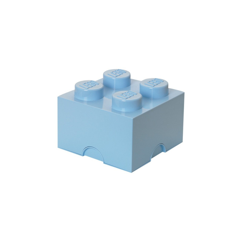 Room Copenhagen LEGO Storage Brick 4 hellblau, Aufbewahrungsbox(hellblau)