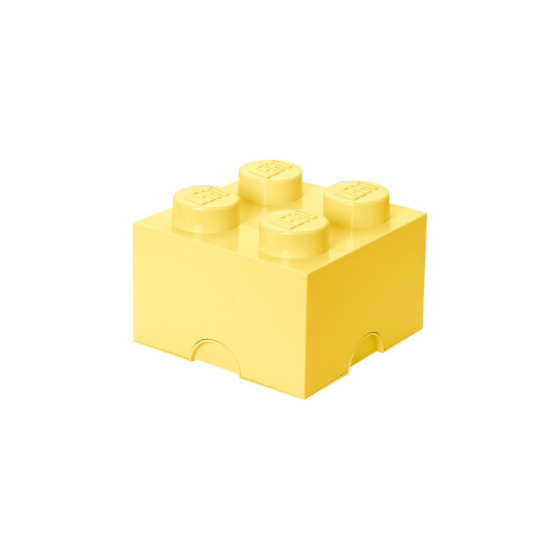 Room Copenhagen LEGO Storage Brick 4 pastellgelb, Aufbewahrungsbox(gelb)