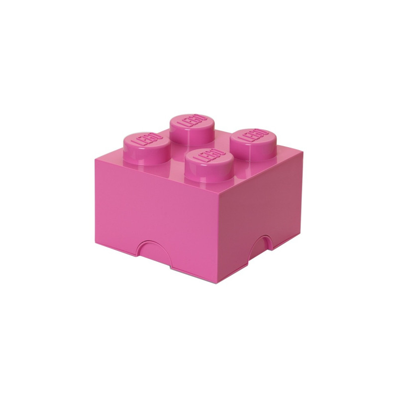 Room Copenhagen LEGO Storage Brick 4 pink, Aufbewahrungsbox(pink)