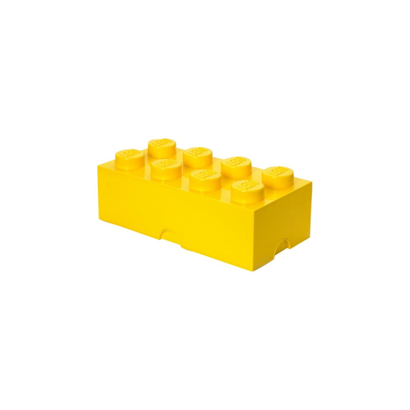Room Copenhagen LEGO Storage Brick 8 gelb, Aufbewahrungsbox(gelb)