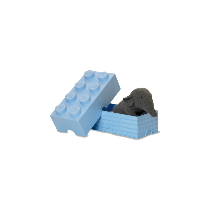 Room Copenhagen LEGO Storage Brick 8 hellblau, Aufbewahrungsbox(hellblau)