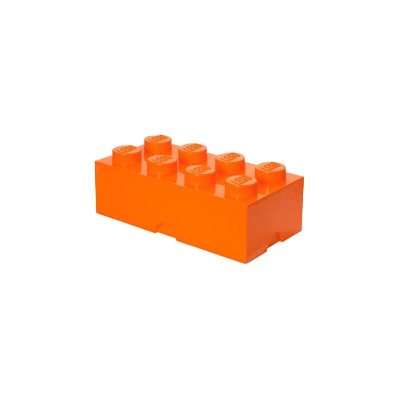 Room Copenhagen LEGO Storage Brick 8 orange, Aufbewahrungsbox(orange)