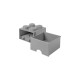 Room Copenhagen LEGO Storage Brick Drawer 4, Aufbewahrungsbox(dunkelgrau)