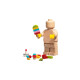Room Copenhagen LEGO Wooden Minifigure, Dekoration(holz)